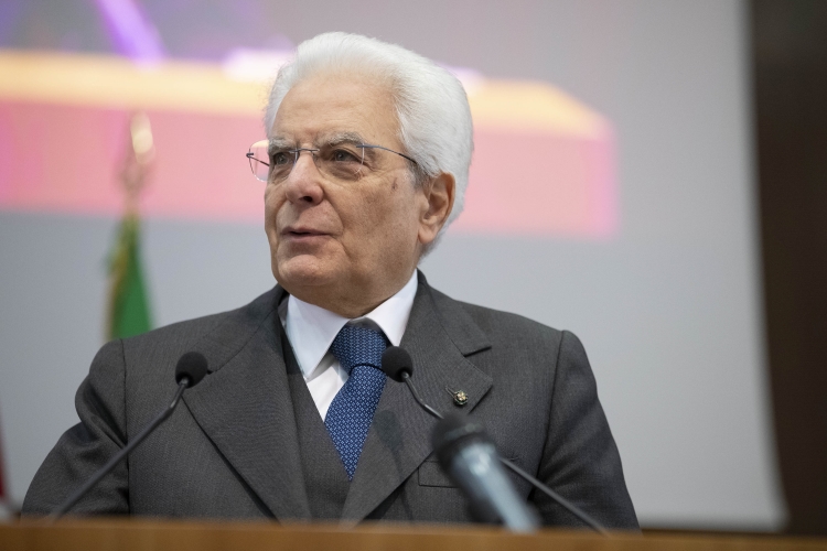 Il Presidente della Repubblica Sergio Mattarella in occasione della cerimonia di inaugurazione dell'anno accademico 2018/2019 dell'Università di Studi di Verona.
