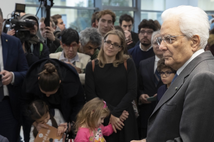 Il Presidente della Repubblica Sergio Mattarella al Centro Regionale Disturbi dello Spettro Autistico di Verona