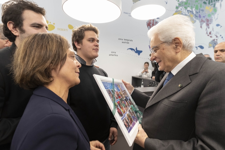 Il Presidente della Repubblica Sergio Mattarella al Centro Regionale Disturbi dello Spettro Autistico di Verona