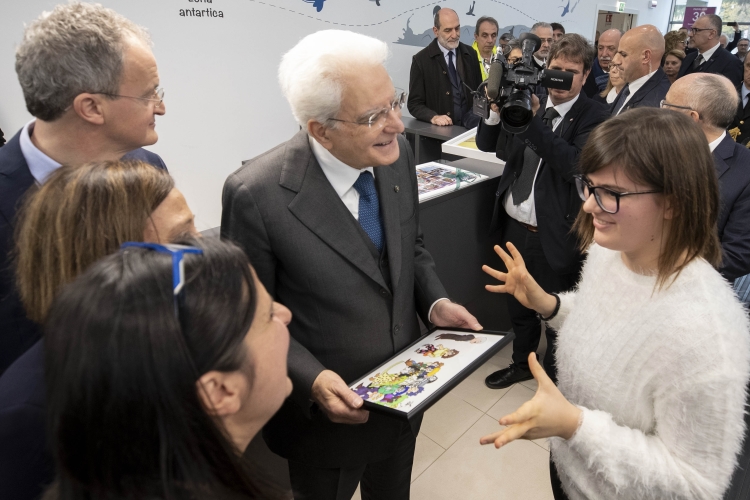 Il Presidente della Repubblica Sergio Mattarella al Centro Regionale Disturbi dello Spettro Autistico di Verona
