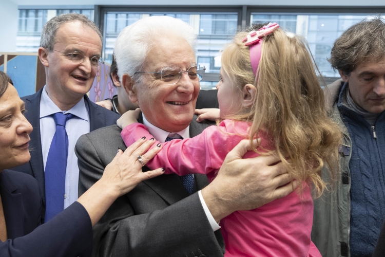 Il Presidente della Repubblica Sergio Mattarella al Centro Regionale Disturbi dello Spettro Autistico di Verona