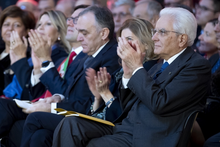 Il Presidente della Repubblica Sergio Mattarella in occasione della cerimonia di inaugurazione dell’anno accademico 2018-2019 dell’Università degli Studi di Firenze