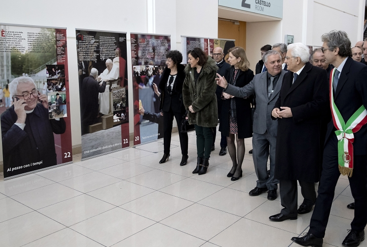  Il Presidente della Repubblica Sergio Mattarella alla riunione mondiale della Comunità di Giovanni XXIII fondata da Don Oreste Benzi