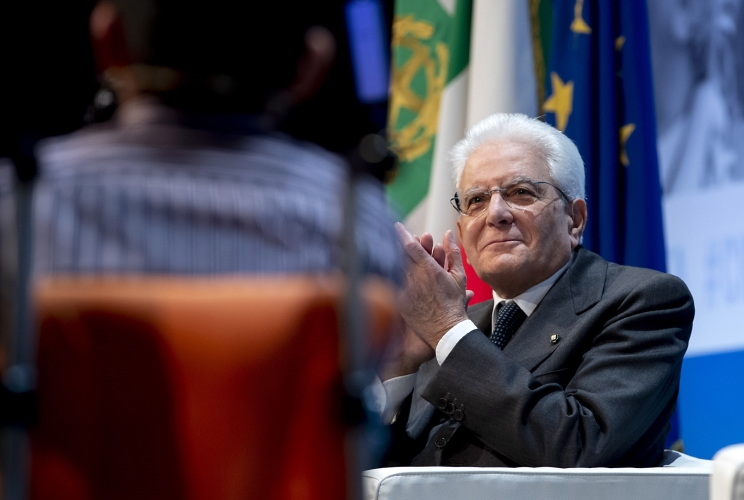  Il Presidente della Repubblica Sergio Mattarella alla riunione mondiale della Comunità di Giovanni XXIII fondata da Don Oreste Benzi