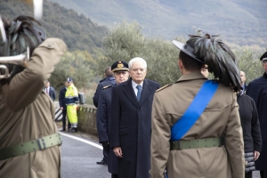 Mattarella - Intervento alla cerimonia in occasione del 75° anniversario della battaglia di Monte Lungo