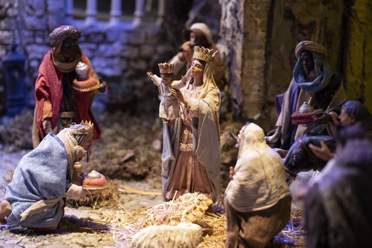 La mostra: "La luce della Natività tra i Sassi di Matera. Il presepe della Basilicata nel Palazzo del Quirinale" allestita al Quirinale