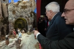 Mattarella inaugura Il presepe della Basilicata nel Palazzo del Quirinale