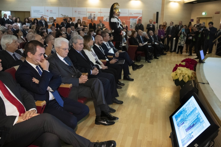 Il Presidente della repubblica Sergio Mattarella in occasione del Convegno dal titolo: "40 anni di Servizio Sanitario Nazionale 1978-2018. La sfida continua"