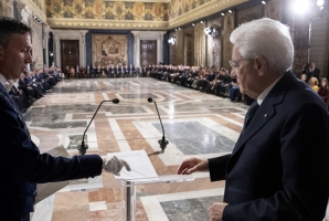 Il Presidente Sergio Mattarella in occasione della presentazione degli auguri di Natale e Capodanno da parte del Corpo Diplomatico 