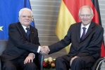 Berlino: il Presidente Mattarella incontra il Presidente del Parlamento Federale, Wolfgang Schäuble