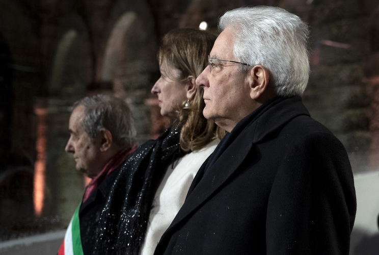  Il Presidente della Repubblica Sergio Mattarella alla cerimonia di inaugurazione di Matera capitale europea della cultura