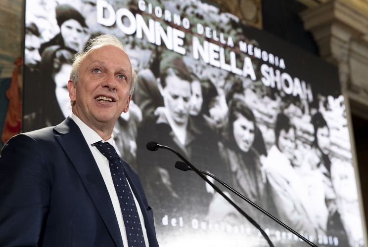 L'intervento del Ministro dell'istruzione, dell'Università e della Ricerca Marco Bussetti nel corso della celebrazione del "Giorno della Memoria"