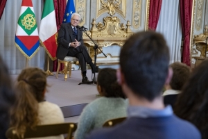 Il Presidente Mattarella incontra alcune scolaresche delle Scuole primarie 