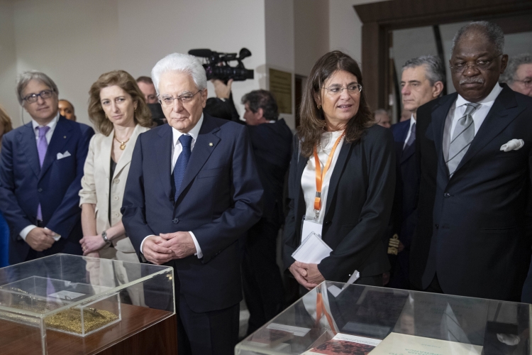 Il Presidente della Repubblica Sergio Mattarella  visita il Memoriale di Agostinho Neto