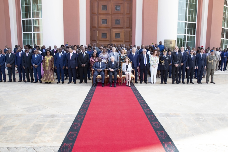 Il Presidente della Repubblica Sergio Mattarella all'Assemblea Nazionale con i parlamentari riuniti in sessione solenne, in occasione della visita di Stato nella Repubblica dell'Angola
