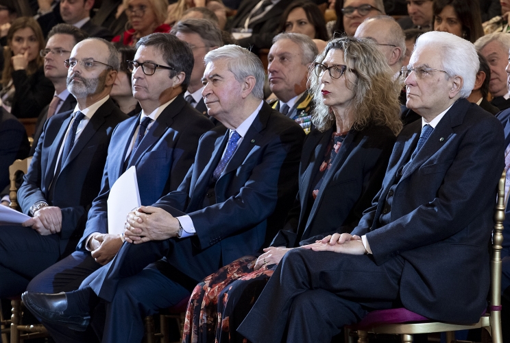 Il Presidente Sergio Mattarella in occasione del 110° anniversario di fondazione dell'Associazione Nazionale Magistrati