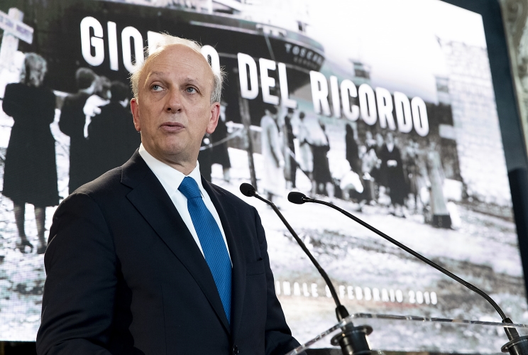 L'intervento del Ministro dell'Istruzione, dell'Università e della Ricerca Marco Bussetti, in occasione della celebrazione del "Giorno del Ricordo"