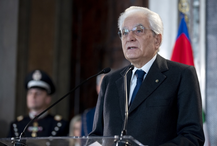 Il Presidente Sergio Mattarella rivolge il suo indirizzo di saluto in occasione della celebrazione del "Giorno del Ricordo"