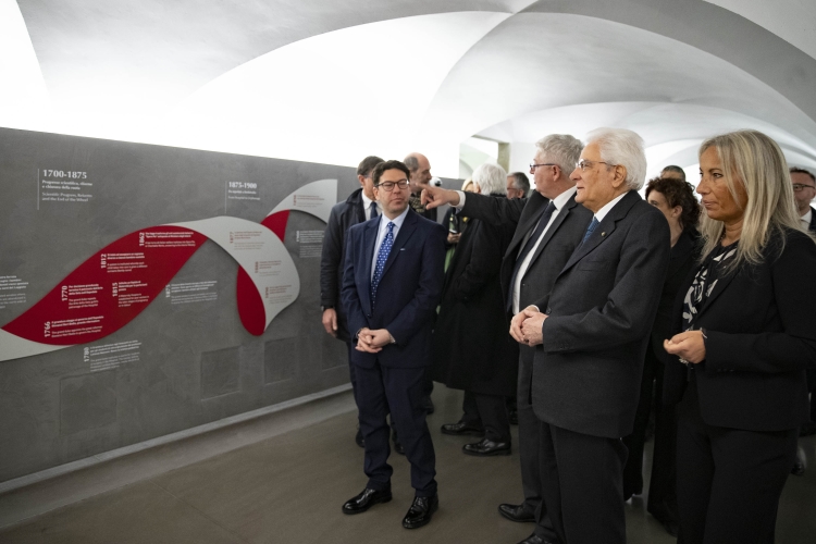 Il Presidente della Repubblica Sergio Mattarella visita l'Istituto degli Innocenti