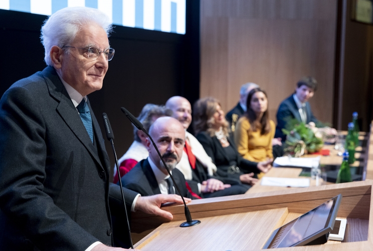 Il Presidente Sergio Mattarella in occasione della cerimonia di inaugurazione dell’anno accademico 2018 – 2019 dell’Università LUISS Guido Carli
