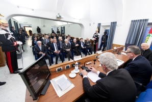 Il Presidente Sergio Mattarella in occasione del convegno dal titolo “Unione Europea: un percorso comune valorizzato dall’armonia tra identità diverse”