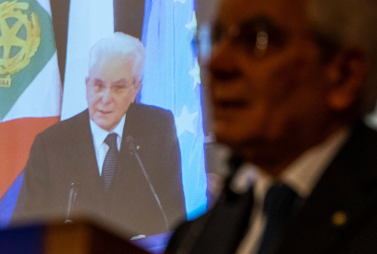 Il Presidente Mattarella alla cerimonia di inaugurazione dell’anno accademico dell’Universita della Tuscia