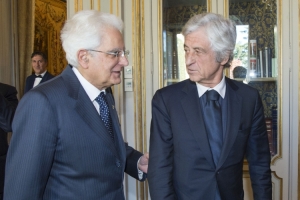 Il Presidente Sergio Mattarella incontra l'Onorevole Giovanni Rivera 