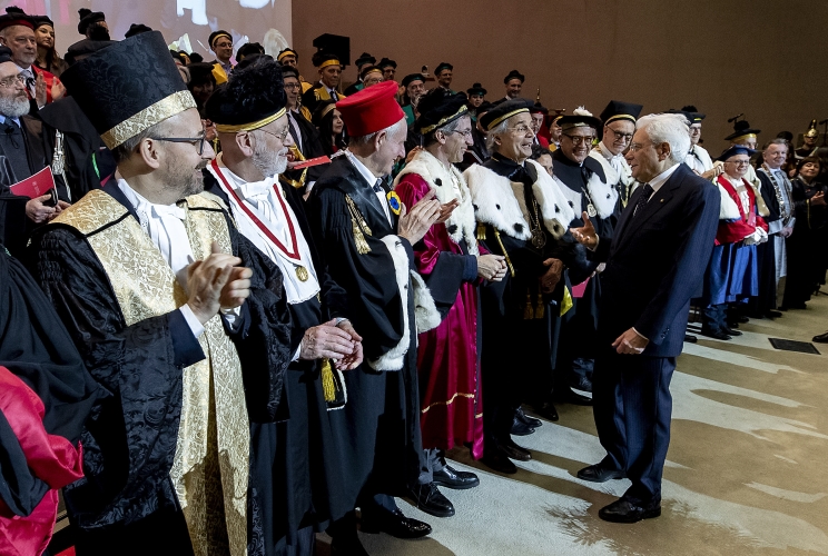Il Presidente Sergio Mattarella all'Università Politecnica delle Marche in occasione della cerimonia di inaugurazione dell'anno accademico 2018/2019 dell'Ateneo
