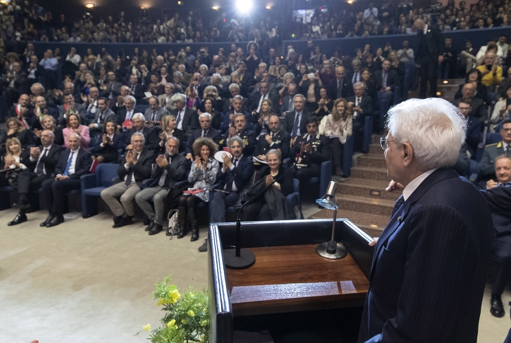 Il Presidente della Repubblica Sergio Mattarella in occasione della cerimonia di inaugurazione dell’Anno Accademico 2018-2019 dell’Università Politecnica delle Marche