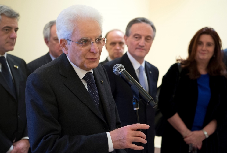 Il Presidente Sergio Mattarella rivolge il suo indirizzo di saluto alla collettività italiana 