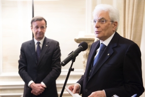 Mattarella con Cardi