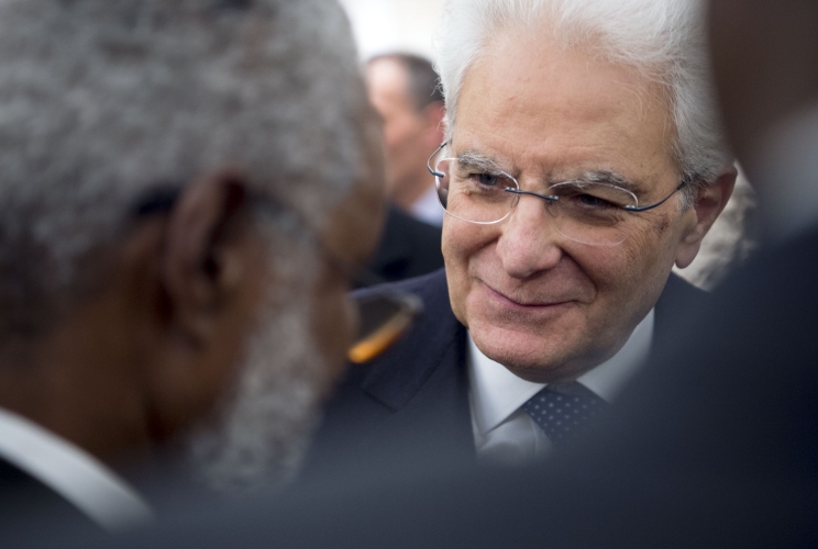 Il Presidente Sergio Mattarella in occasione del ricevimento offerto dal Rappresentante Permamente presso le Nazioni Unite 