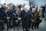 Il Presidente Mattarella incontra una delegazione di parenti delle vittime della Strage di Monchio, Costrignano, Susano e Savoniero (frazioni del comune di Palàgano)