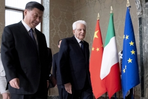 Roma - Il Presidente della Repubblica Sergio Mattarella con il Presidente della Repubblica Popolare Cinese XI Jinping, oggi 22 marzo 2019.
(Foto di Paolo Giandotti - Ufficio per la Stampa e la Comunicazione della Presidenza della Repubblica)