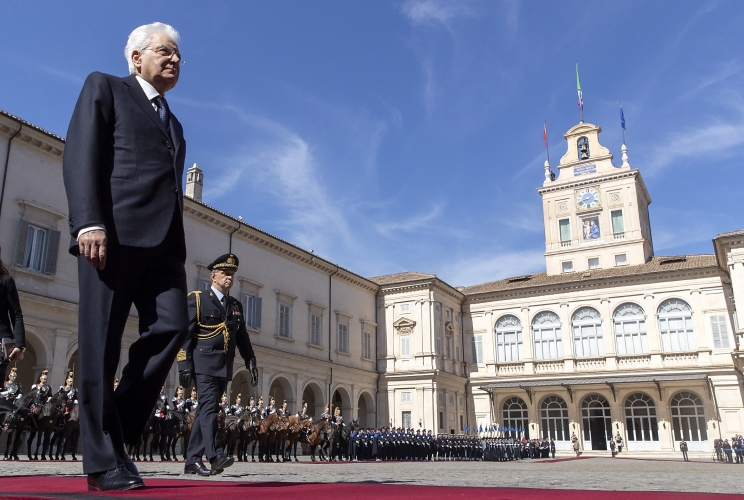 Il Presidente Sergio Mattarella al termine della visita di Stato del Presidente della Repubblica Popolare Cinese XI Jinping
