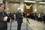 Mattarella incontra una rappresentanza della collettività italiana