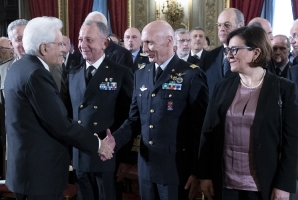 Il Presidente Mattarella Incontra gli esponenti delle Associazioni Combattentistiche e d’Arma, nella ricorrenza del 74° anniversario della Liberazione