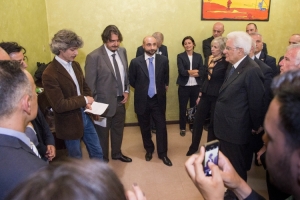 Il Presidente Sergio Mattarella incontra al Circolo Italiano Juventus i rappresentanti delle ONG in Etiopia