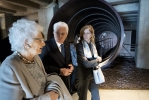 Il Presidente Mattarella visita il Memoriale della Shoah 