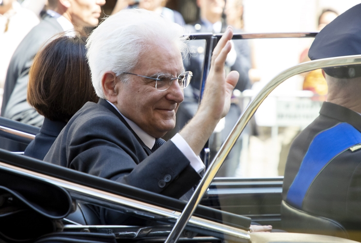  Il Presidente della Repubblica Sergio Mattarella in occasione della Rivista Militare per la Festa Nazionale della Repubblica
