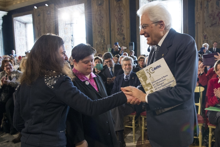 Il Presidente Sergio Mattarella in occasione 