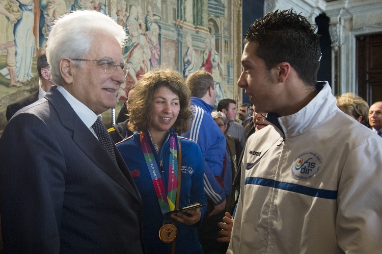 Il Presidente Sergio Mattarella in occasione della "Giornata Nazionale delle persone con disabilità intellettiva"