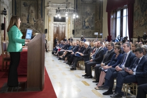 Il Presidente della Repubblica Sergio Mattarella in occasione della presentazione della Relazione annuale dell'Autorità garante per l'infanzia e l'adolescenza