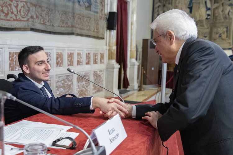 La Schola Cantorum dell'Accademia Nazionale di Santa Cecilia in occasione della presentazione della Relazione annuale dell'Autorità garante per l'infanzia e l'adolescenza 
