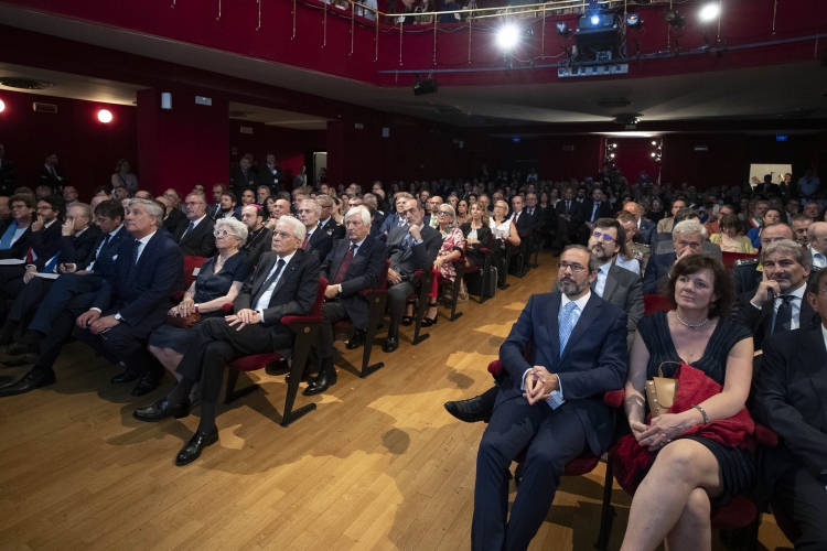 Il Presidente Sergio Mattarella a Milano alla VII edizione del Premio Giorgio Ambrosoli