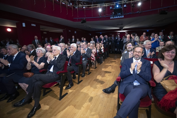 Il Presidente Sergio Mattarella alla VII edizione del Premio Giorgio Ambrosoli
