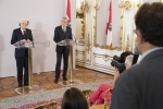 Dichiarazioni alla stampa dei Presidenti Mattarella e Van der Bellen