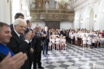 Mattarella visita il Santuario di Santa Maria della Vittoria