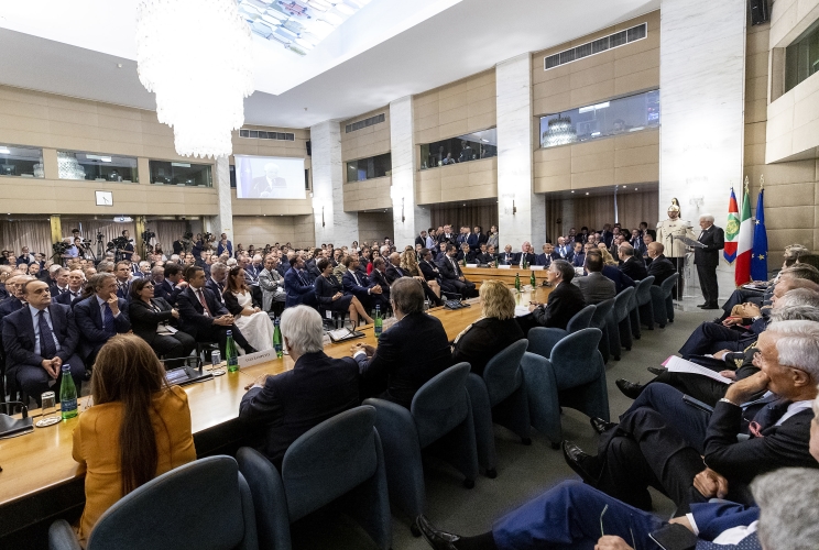 Il Presidente della Repubblica Sergio Mattarella alla XIII Conferenza delle Ambasciatrici e degli Ambasciatori d'Italia