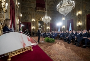 Discorso del Presidente Mattarella ai componenti dell’Associazione Stampa Parlamentare per la consegna del “Ventaglio”